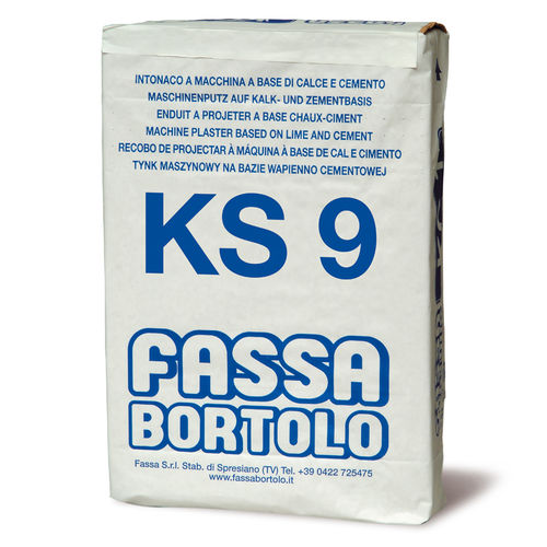 Intonaco di preparazione - KS 9 - Fassa Bortolo - da interno / da esterno / per muro