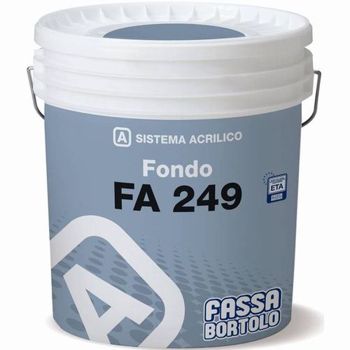 Primer per muratura - FA 249 - Fassa Bortolo - a base di resina acrilica / da esterno / per facciate