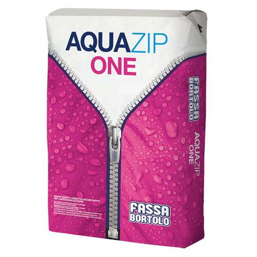 Intonaco di impermeabilizzazione - AQUAZIP ONE - Fassa Bortolo - di rasatura / da interno / da esterno