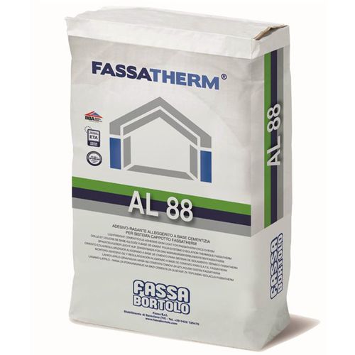 Malta collante sigillante - FASSATHERM® AL 88 - Fassa Bortolo - per isolamento a cappotto / per cemento / alleggerito