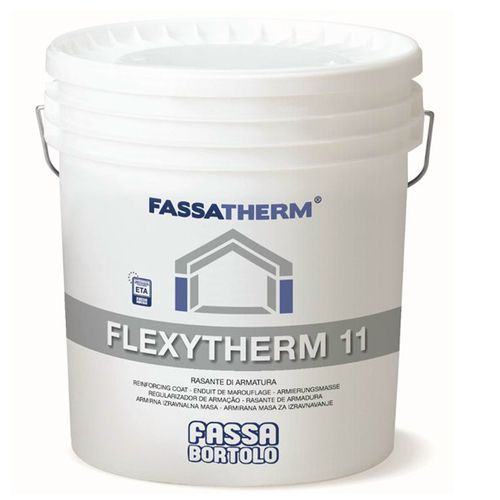 Intonaco di lisciatura - FASSATHERM® FLEXYTHERM 11 - Fassa Bortolo - per pannelli isolanti / minerale