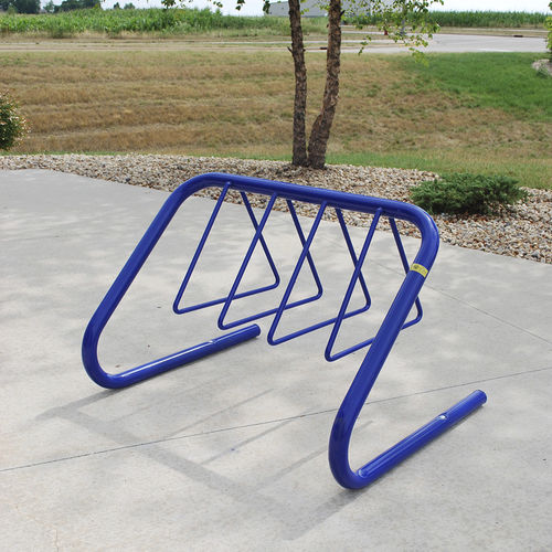 Rastrelliera per biciclette a pavimento - TRITON™  - Madrax - per spazi pubblici / in acciaio galvanizzato / in acciaio con rivestimento a polvere