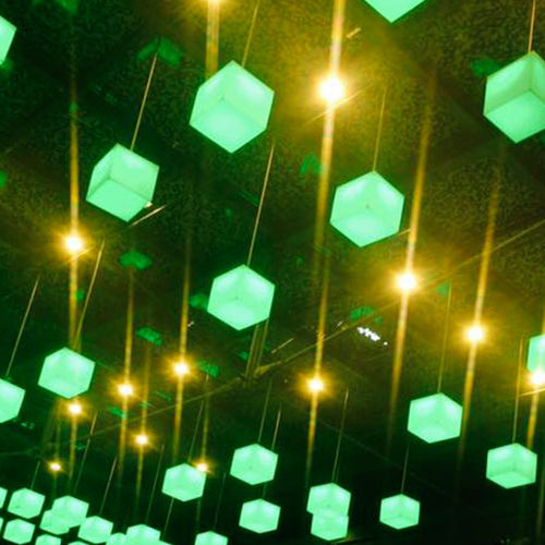 Luce a sospensione - PIXEL - ARCH Led - LED / quadrata / per spazi pubblici