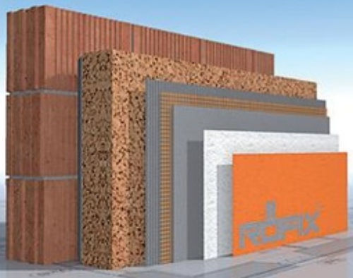 Isolante termico - RÖFIX CORKTHERM 040 - IBS Distribution - in sughero / in pannelli / per isolamento a cappotto ITE