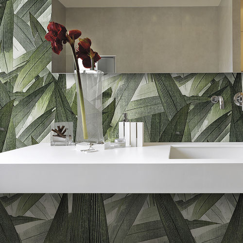 Carta da parati contemporanea - FOLIAGE - N.O.W. Edizioni - con motivi naturali / con motivo stampato