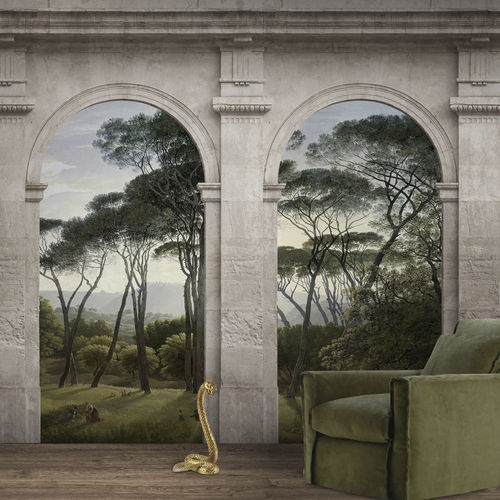 Carta da parati contemporanea - PAESAGGIO ITALIANO  - N.O.W. Edizioni - con motivi naturali / panoramica / con motivo urbano