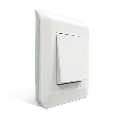 Interruttore a bascula - MOSAIC™  - LEGRAND - ad incasso / in alluminio / contemporaneo
