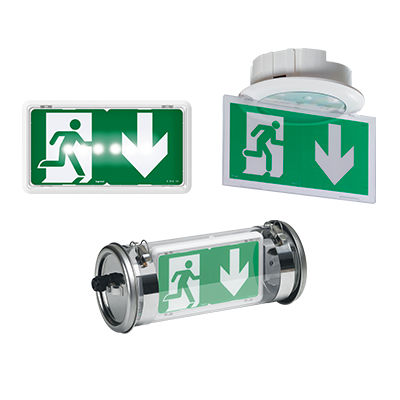 Illuminazione di emergenza da incasso a soffitto - URA SPOT - LEGRAND - rotonda / LED / in plastica