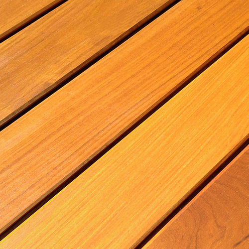 Listone per esterno in legno di latifoglie - IPE - FINIXIA - aspetto legno / a clip