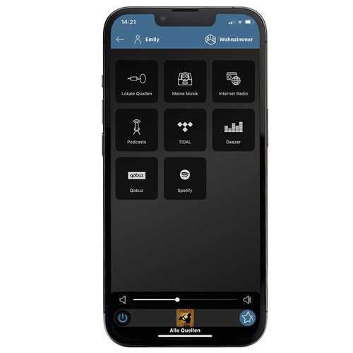 Applicazione mobile audio - Revox - 2D / Androïd / iOS