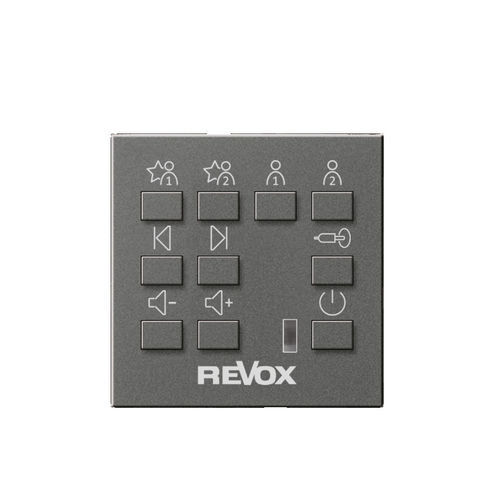 Telecomando per sistema domotico audio - V218 - Revox - lucido