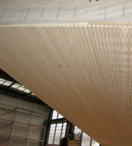 Lastra per solaio in calcestruzzo - HBV-ACOUSTIC - TiComTec - in legno / per soffitto / isolante