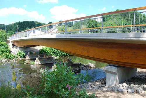Ponte in legno - AGGERBRIDGE, LOHMAR - TiComTec - in calcestruzzo / a travi / prefabbricato