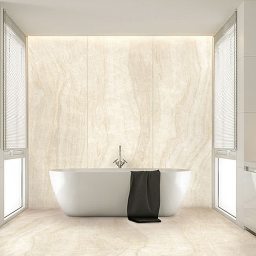 Piastrella in porcellana - TAJ MAHAL  - StonePeak Ceramics - levigata / da interno / da bagno