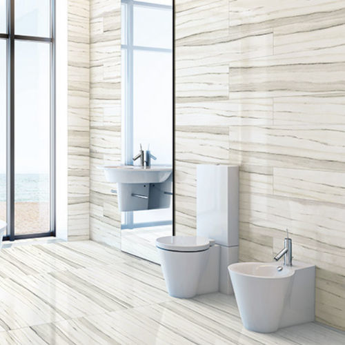 Piastrella in porcellana - CALACATTA  - StonePeak Ceramics - levigata / da interno / da bagno