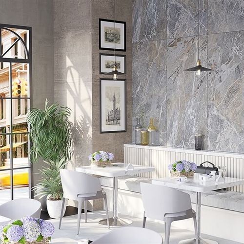 Piastrella in gres porcellanato - AURORA - Yurtbay Seramik - opaca / da interno / da sala
