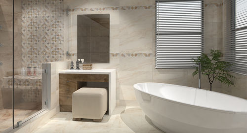 Piastrella in ceramica - HELENA - Yurtbay Seramik - levigata / da bagno / da pavimento