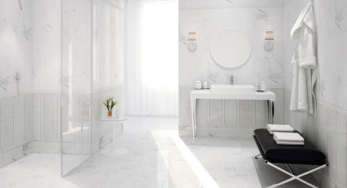 Piastrella in ceramica - MARMO BORGHINI - Yurtbay Seramik - levigata / da bagno / da pavimento