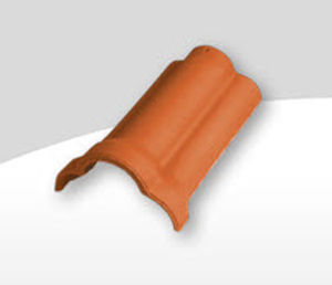 Tegola di colmo - 1000 - Laumans - in terracotta