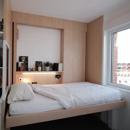 Letto a castello - BEDUP&reg; CAMPUS - DECADRAGES / BEDUP® - singolo / contemporaneo / pieghevole