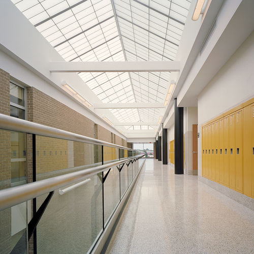 Copertura vetrata in metallo - PRE-ENGINEERED SKYROOFS® - Kalwall - piramidale