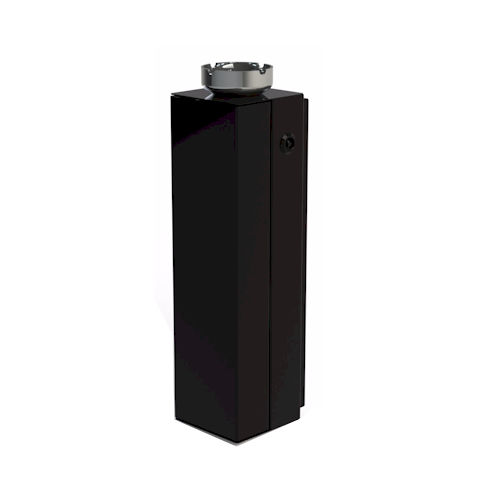 Portacenere da terra - CUBOPOLE - Royal Dutch Bammens - a muro / in acciaio galvanizzato / da esterno