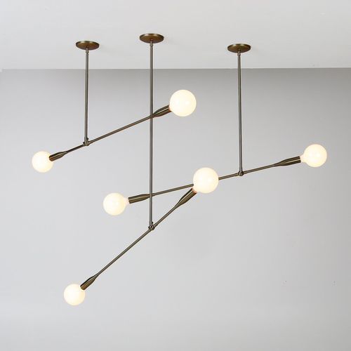 Lampada a sospensione - SORENTHIA - Studio Dunn - in acciaio / in ottone / design originale