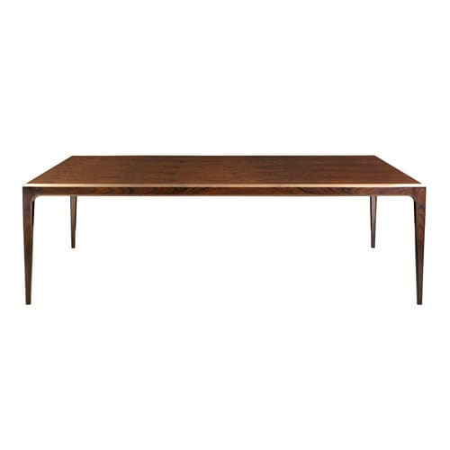 Tavolo da pranzo contemporaneo - OLIVIA - Galiatea - in legno / rettangolare / per uso residenziale