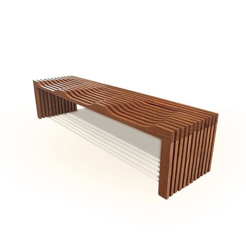 Panca contemporanea - BT 105 - Galiatea - in legno