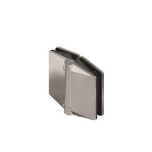 Cerniera per porta a vetri - POLARIS 130 SERIES - Clear glass - in acciaio inossidabile / idraulica / contemporanea