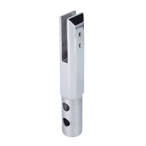 Morsetto per vetro in acciaio inossidabile - CORE DRILLED - Clear glass - per parapetto