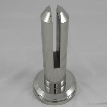 Morsetto per vetro in acciaio inossidabile - FS1 - Clear glass - per parapetto