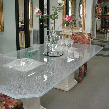 Pannello in vetro laminato - ICE  - Clear glass - traslucido / per interni
