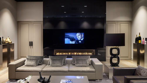Camino a gas - 2600 - Modus Fireplaces - a bioetanolo / da incasso / a 3 facce