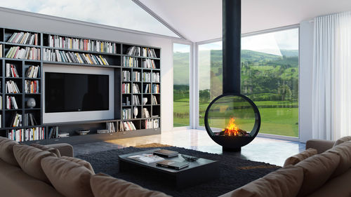 Camino a bioetanolo - 997 - Modus Fireplaces - a gas / a legna / a pavimento