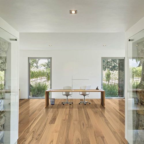 Parquet multistrato - NATURA - CP PARQUET - in noce / spazzolato / verniciato