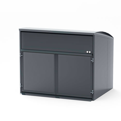 Copribidone di riciclaggio - MODUL MAXI - FINBIN Products/ Lehtovuori Oy - professionale / per uso residenziale / in alluminio