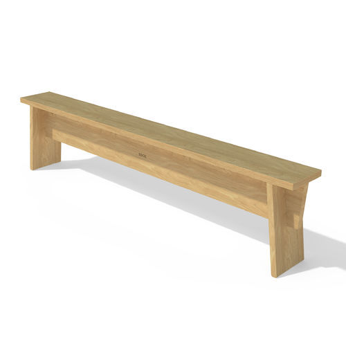 Panca contemporanea - Štok STK230 - egoé - in legno massiccio / in frassino / senza schienale