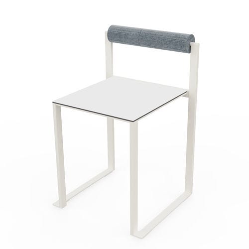 Sedia contemporanea - LBS225 - egoé - da esterno / da interno / in HPL