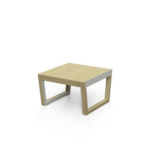 Sgabello contemporaneo - Barka BA1121 - egoé - in legno massiccio / in acciaio / con supporto in legno
