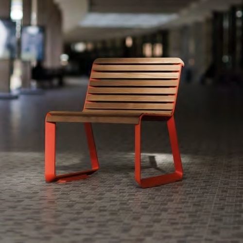 Poltrona urbana contemporanea - I2-101 - egoé - in legno oliato / in legno massiccio / in frassino