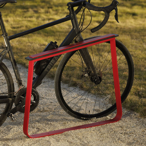 Poggia-biciclette a pavimento - I33-101 - egoé - per spazio pubblico / per zone urbane / in acciaio galvanizzato