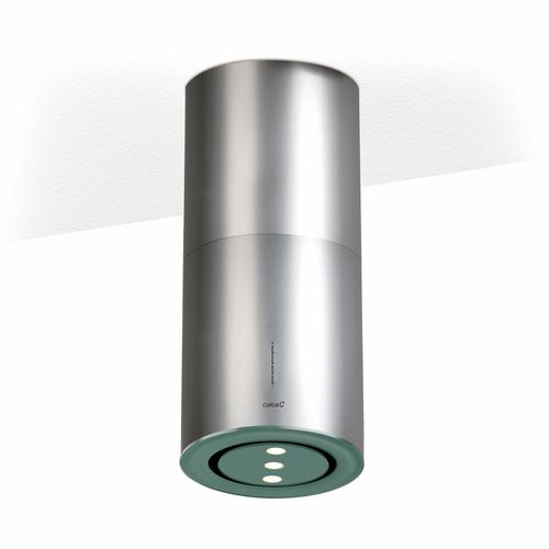 Cappa a isola - FARO - CATA - con illuminazione integrata / design originale / classe A