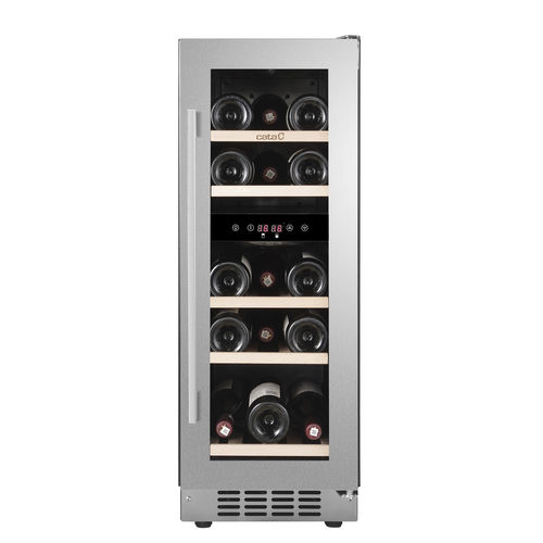 Cantinetta multitemperatura - VI 30017 X - CATA - da incasso / in metallo / vetrata
