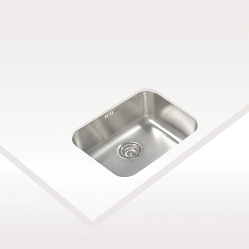Lavello a 1 vasca - CB 50-40 - CATA - senza gocciolatoio / in acciaio inossidabile / da incasso