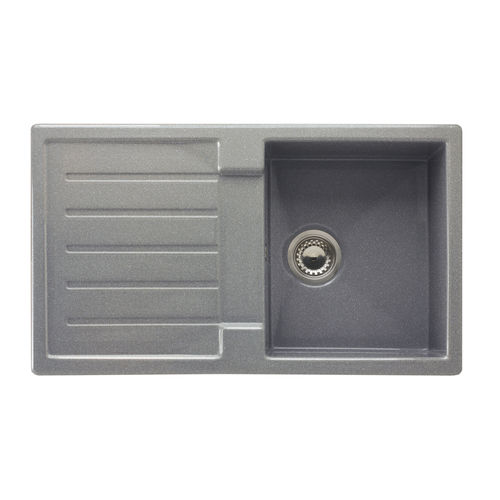 Lavello a 1 vasca - FRSD-1 SV - CATA - con gocciolatoio / in composito / da incasso