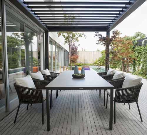 Sedia contemporanea - HAMPTON - GreenDesign - da giardino / per terrazza / per bagnasciuga di piscina
