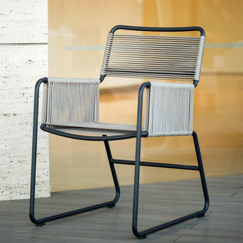 Sedia contemporanea - AGADIR - GreenDesign - da giardino / per terrazza / per bagnasciuga di piscina