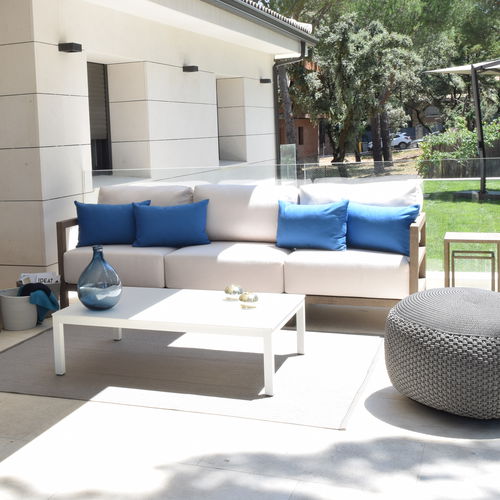 Divano modulare - BELICE - GreenDesign - contemporaneo / da giardino / in tessuto