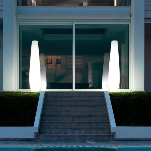 Colonna luminosa contemporanea - DELOS - GreenDesign - in polietilene / da esterno